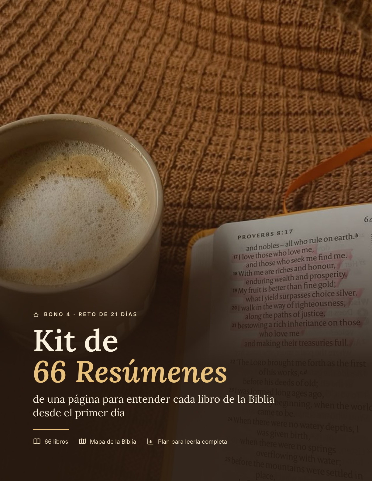 Kit de 66 Resúmenes de la Biblia